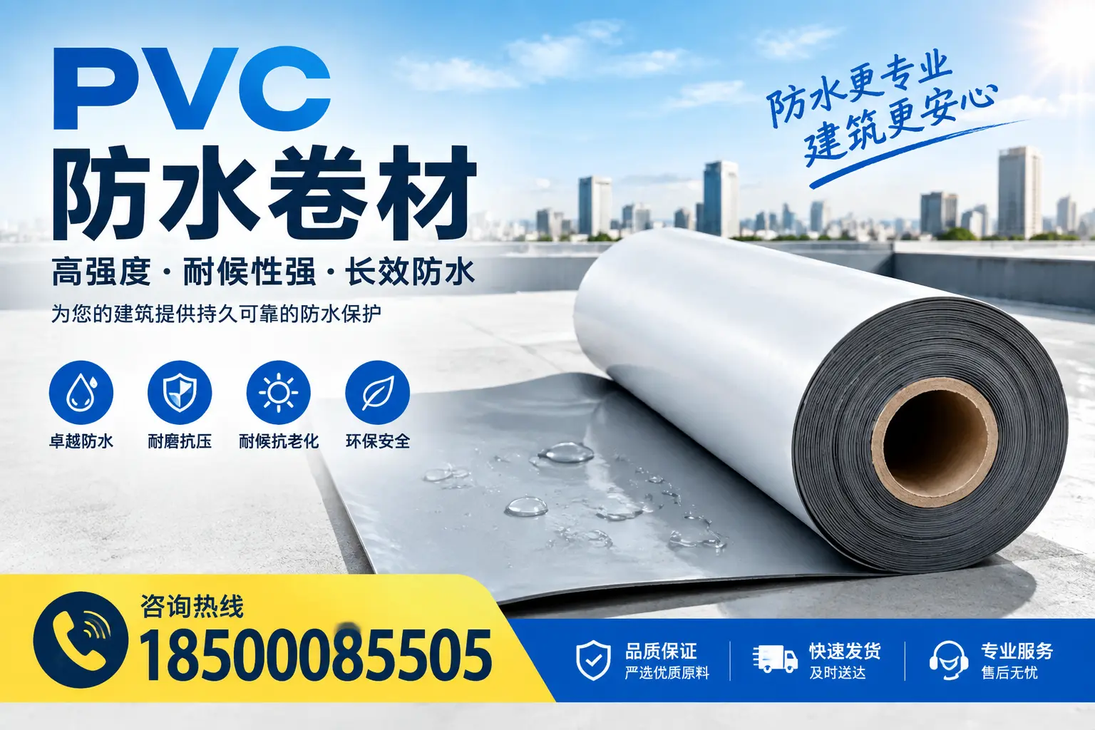 PVC防水卷材的安装方法与注意事项，阿勒泰用户必看